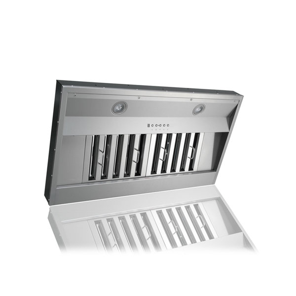 Kobe Range Hoods 35" KOBE ECO Mode Technology 700 CFM Ducted Insert Range Hood in Stainless